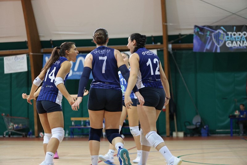 Sportilia, stop interno in 4 set ad opera della neo capolista Amatori Volley Bari